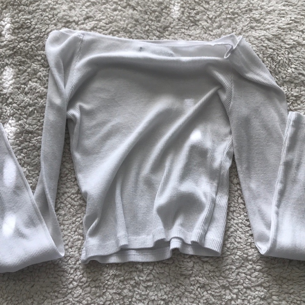 brandy melville off the shoulder top